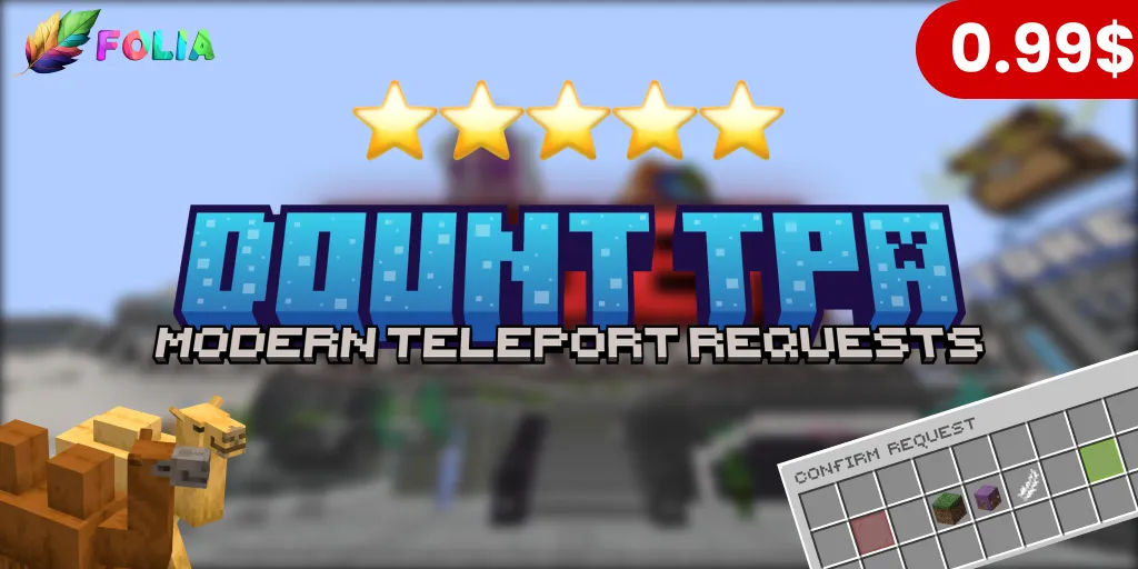 DonutTPA Modern Teleport Requests